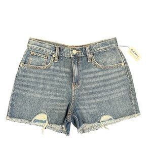 Old Navy Girls High Rise Adjustable Waist Denim Shorts For Youth. Size :16 Plus